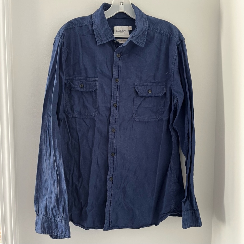 🍁3/$25 Button downs - Denim blue button down